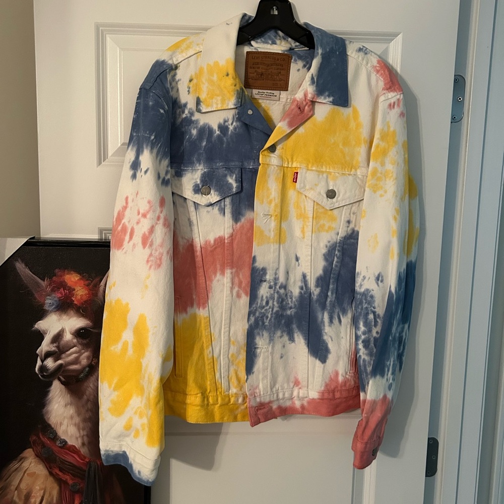 LEVI NWOT Tye Dyed Jacket Men’s - Unisex